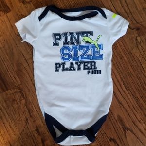 Puma onesie